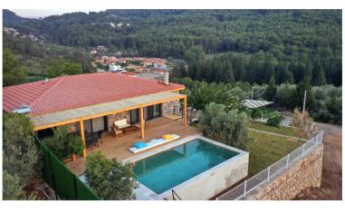 Villa Grape - Muhafazakar Havuz Alanlı Kiralık Villa